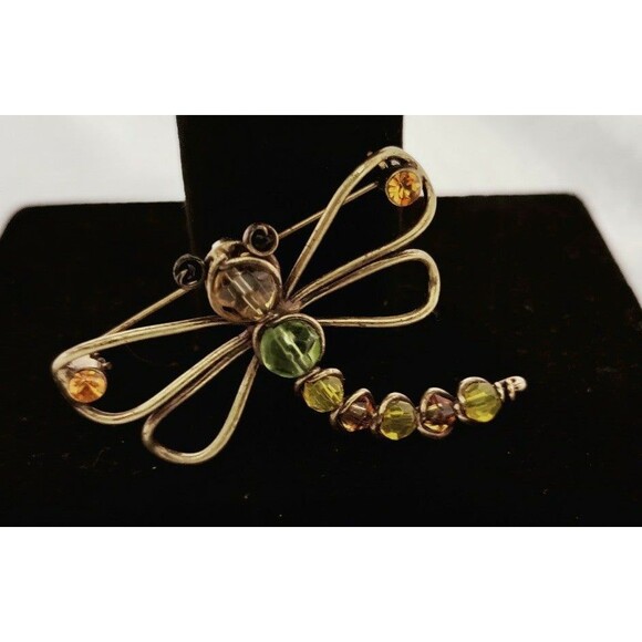 Lia Sophia Dragonfly Brooch - Picture 5 of 8